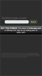 Mobile Screenshot of hotscope.com