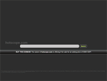 Tablet Screenshot of hotscope.com